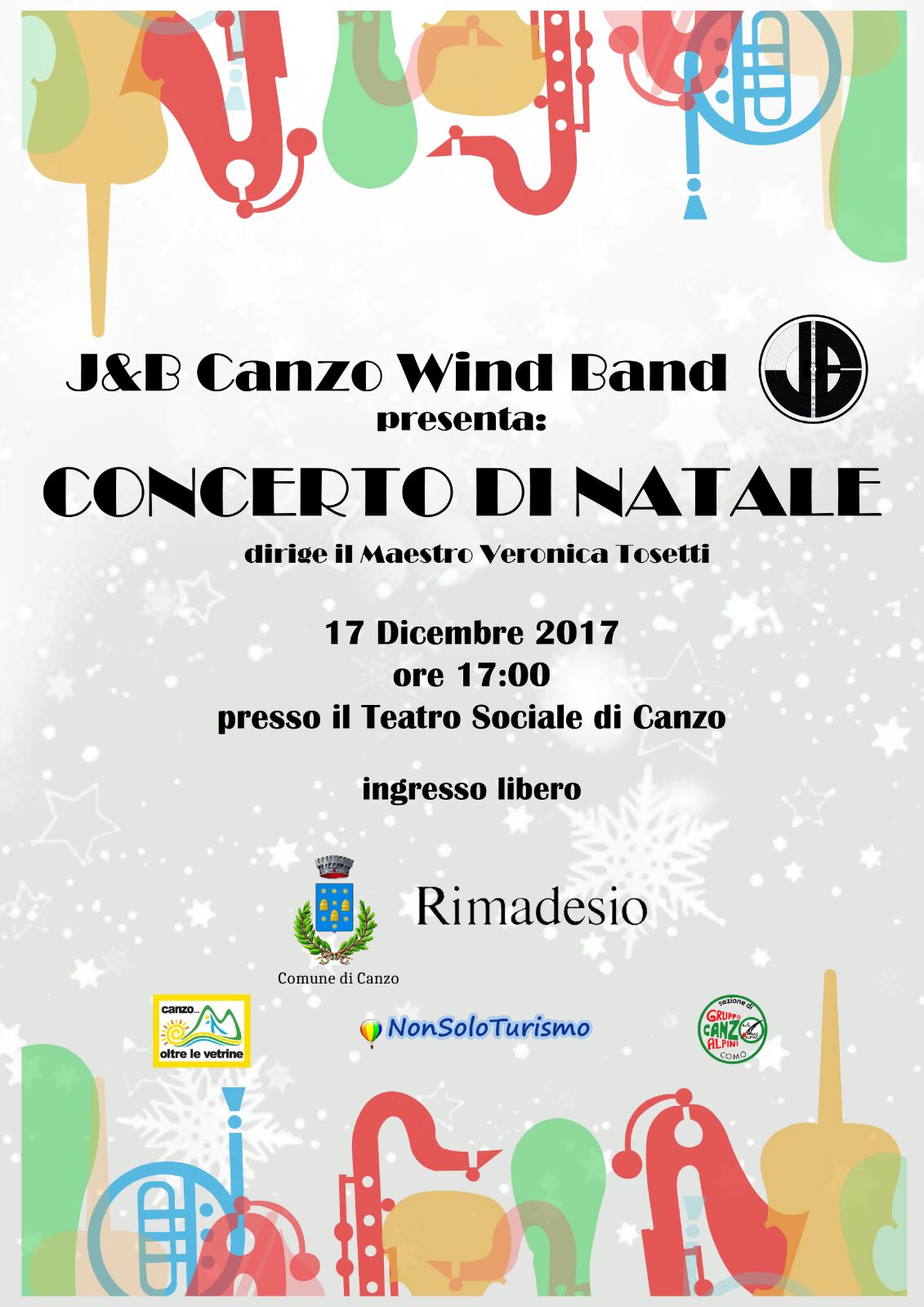 Manifesto concerto di Natale 2017