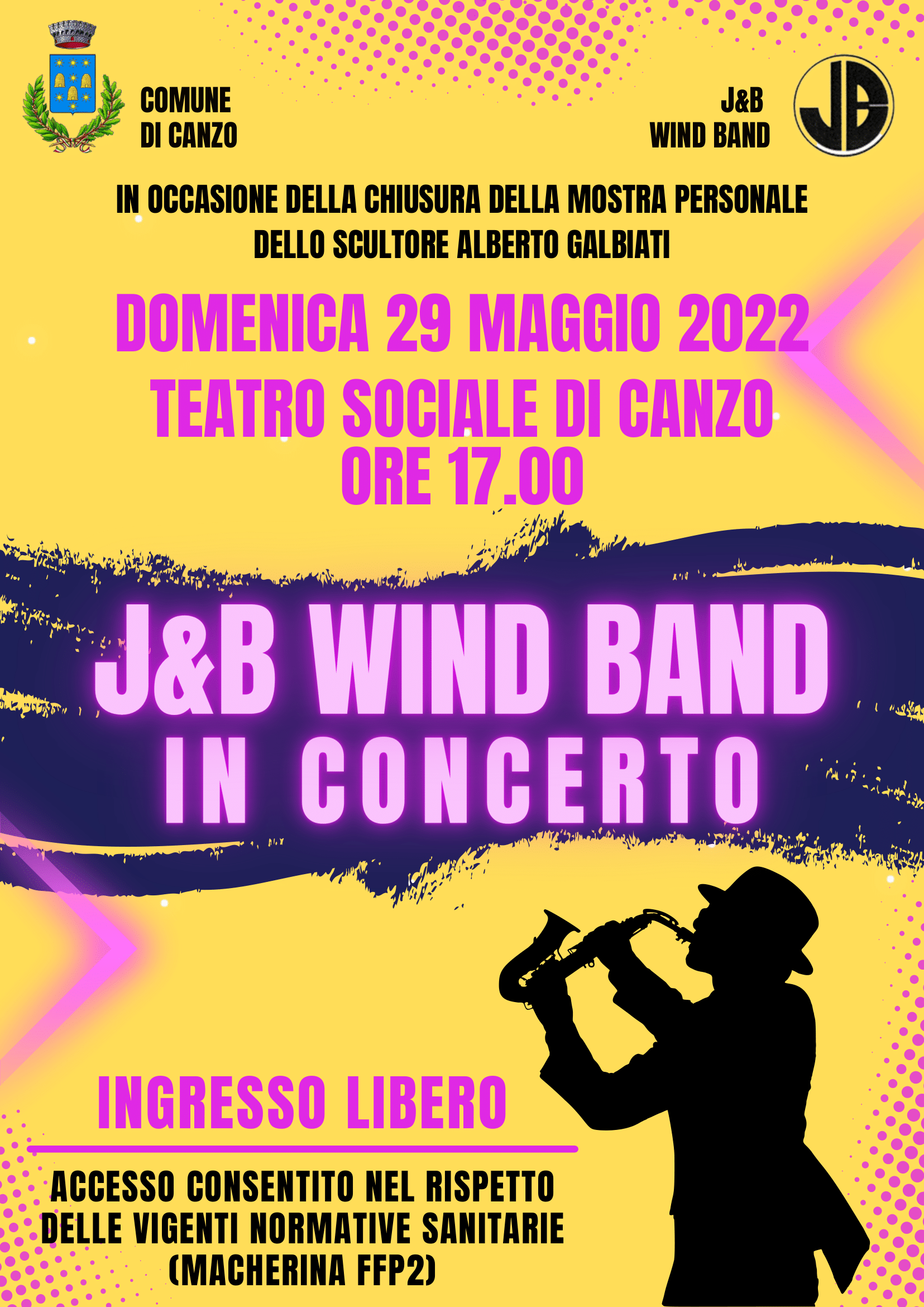 Manifesto J&B Wind Band in concerto